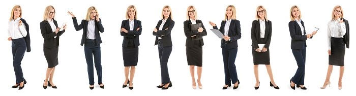 black business suit for interview