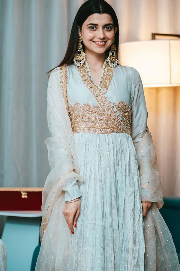 Full Length Silver Gown