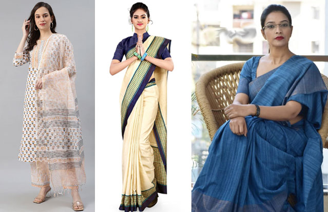 indian wear interview female