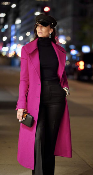 Fuschia Overcoat