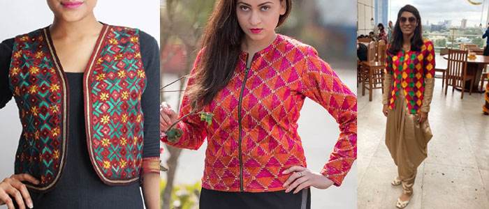 Phulkari Short Jackets