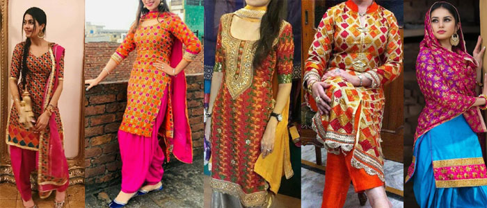 Phulkari Suits
