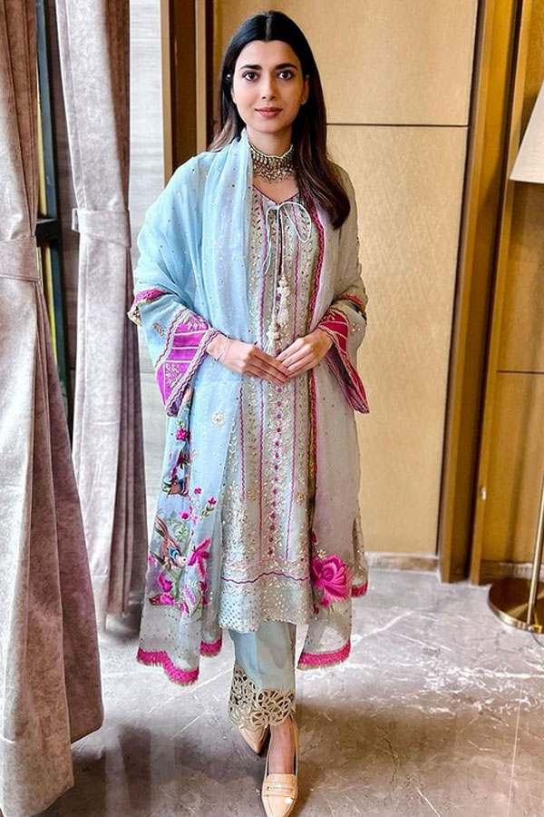 Silver Gray Plazzo Suit