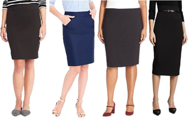 skirt length for interview