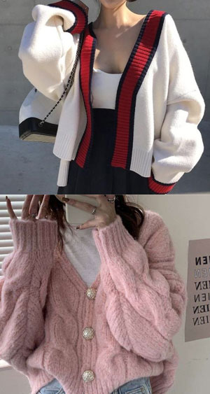 Open Stitch Oversized Cardigan Sweater For Women