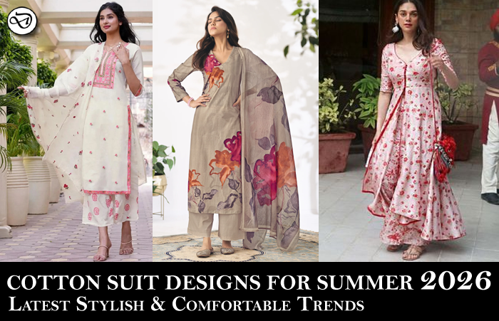 Explore the latest cotton suit designs for summer 2026. Discover stylish, breathable, and comfortable suits perfect for daily wear, office, and casual outings.