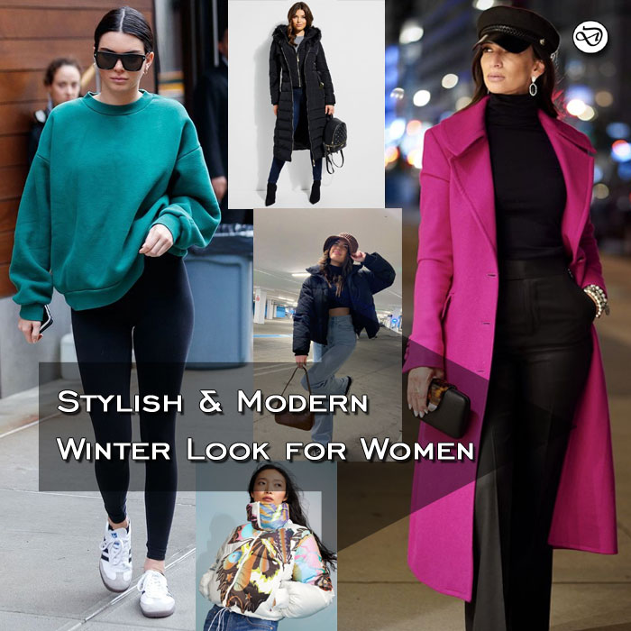 Stylish and Modern Winter Look for Women