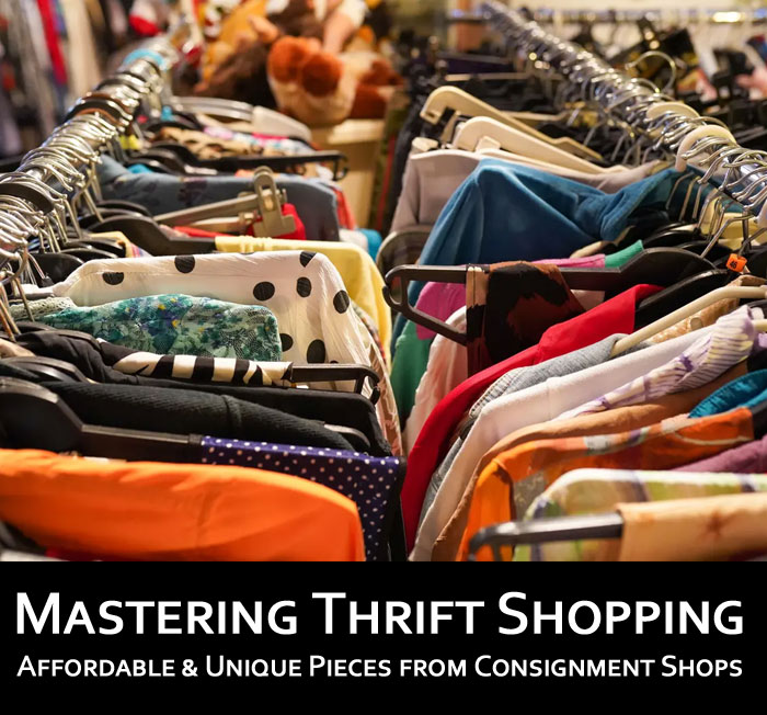 Mastering Thrift Shopping: Affordable & Unique Pieces from Consignment Shops
