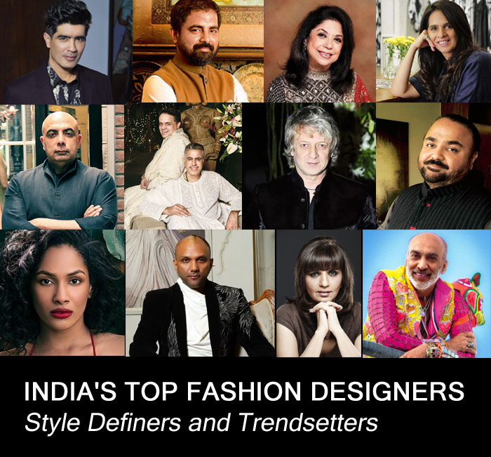 Top Fashion Designers in INDIA - Style Definers and Trendsetters